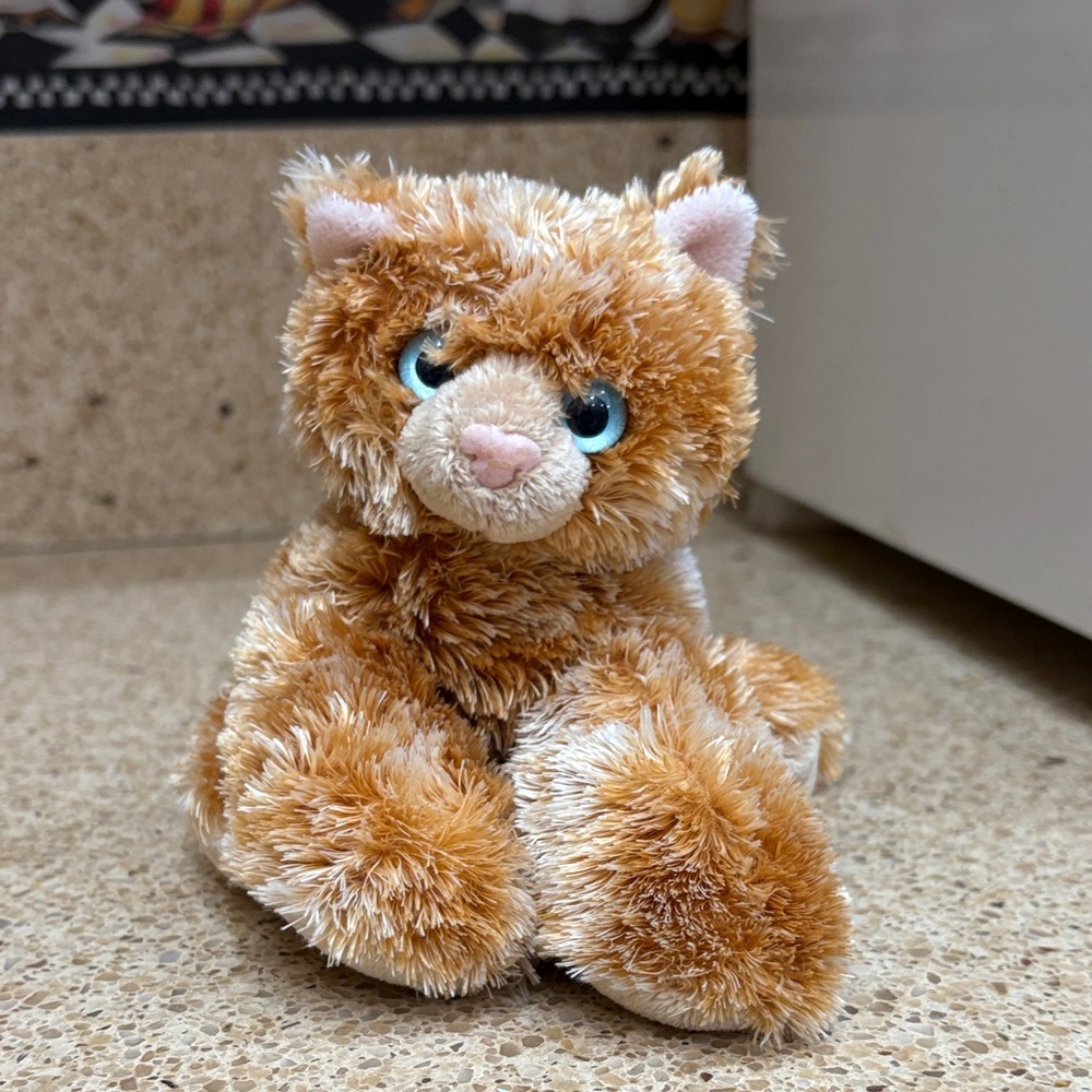 Adorable Fluffy Cat Plush